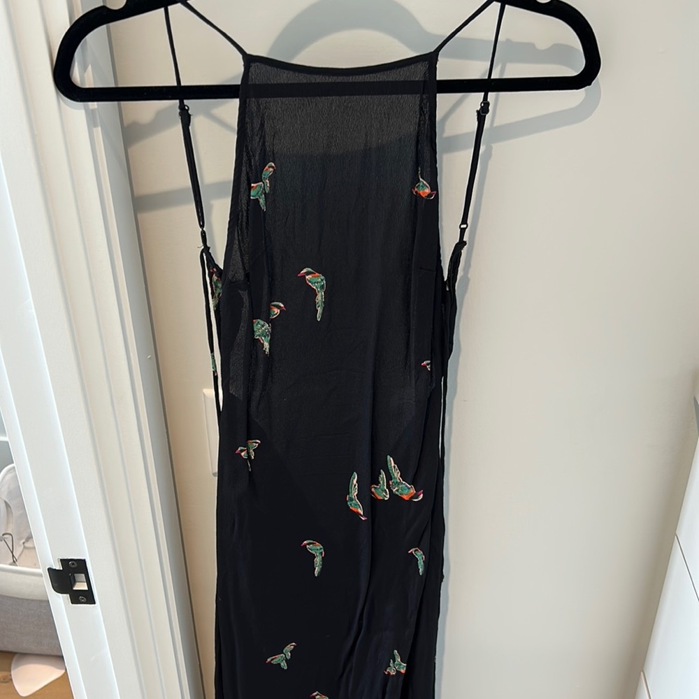Reformation Maxi with parrots